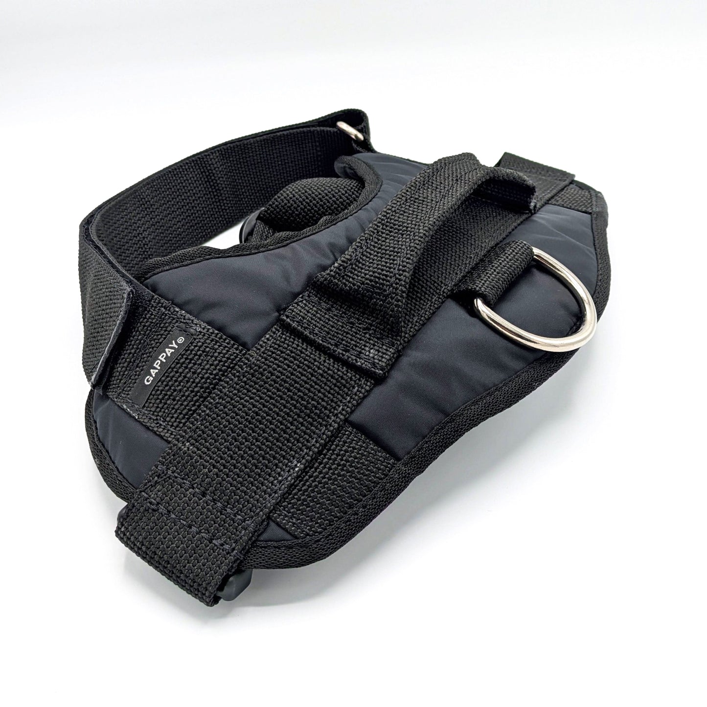 Gappay Rex Harness – Durable, adjustable harness with stainless steel ring for control, protection work & obedience training.