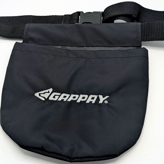 Gappay Large Food Bag – Waterproof, spacious training bag with adjustable waist strap for treats, toys, and hands-free dog training.