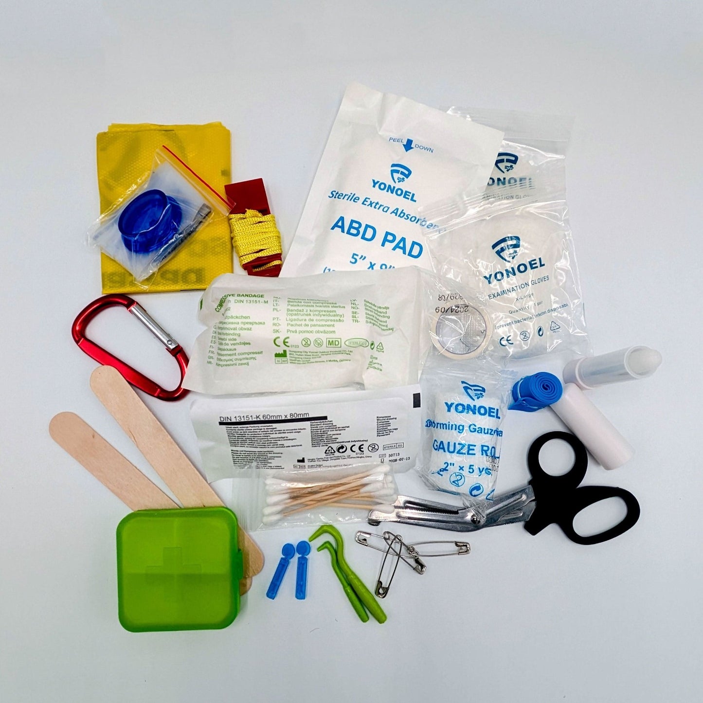Dog First Aid Kit – Compact travel kit with tick remover, bandages, CPR mask & emergency essentials for canine safety