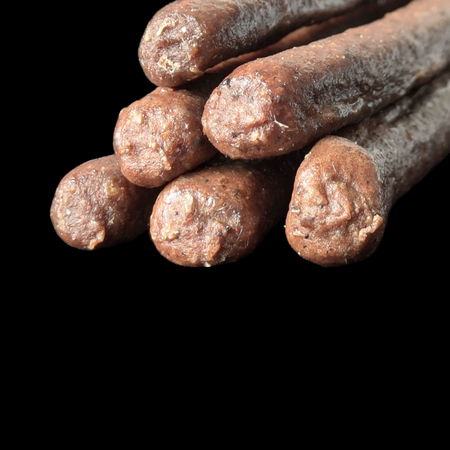 Top Tier Pure Meat Sticks – 100% venison, salmon, or haddock for high-protein, grain-free, easy-to-digest treats that support health.