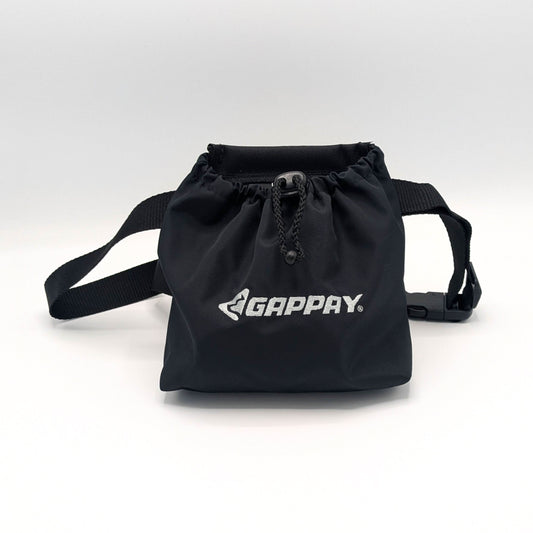 Gappay Shoulder Food Bag – Waterproof, adjustable shoulder bag with drawstring closure for quick access to treats during dog training.